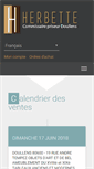 Mobile Screenshot of herbette.fr